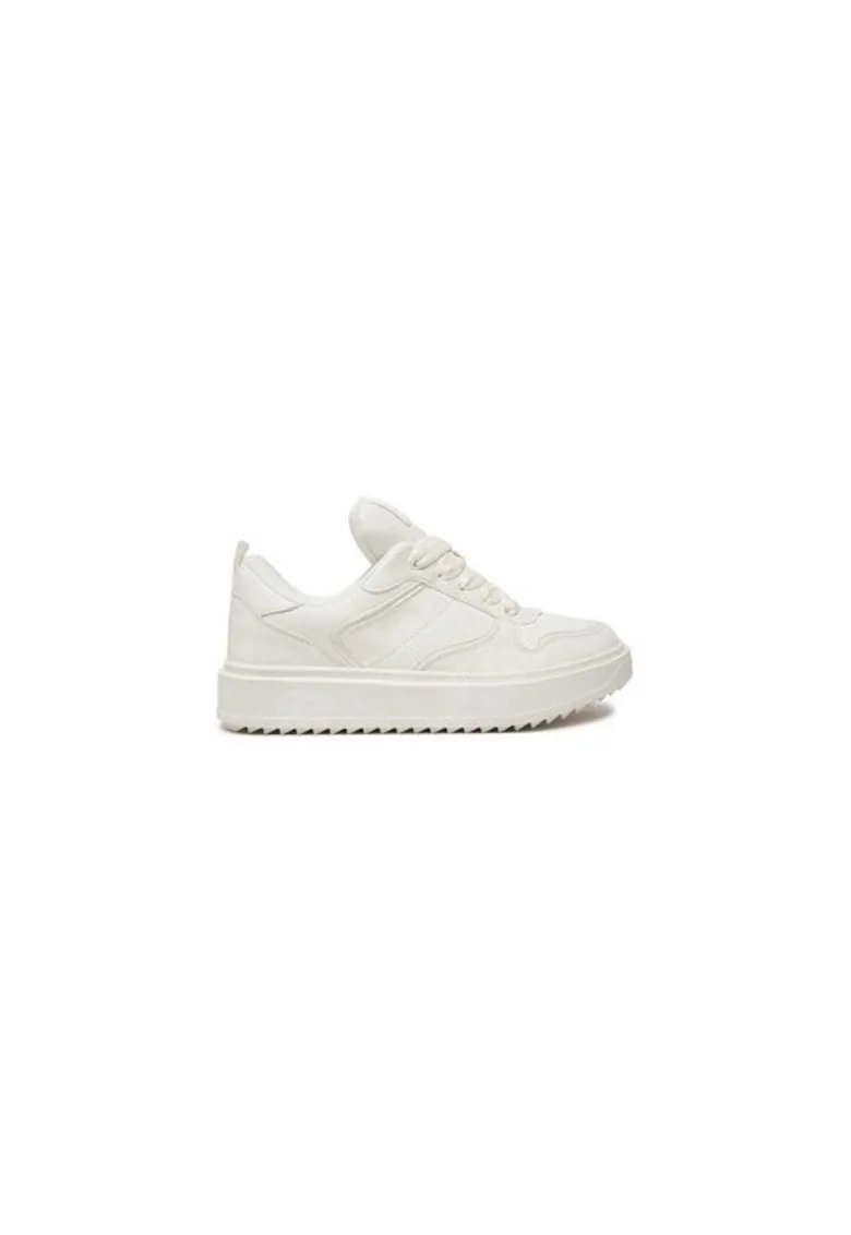 Pantofi sport dama  305126009, Piele ecologica, Alb, Alb