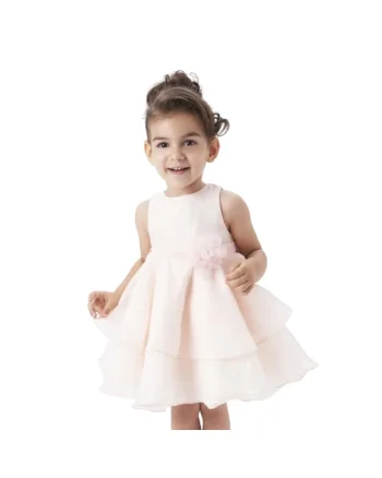 Rochie eleganta pentru pentru fetite,  0.6245, Piersica, Piersica