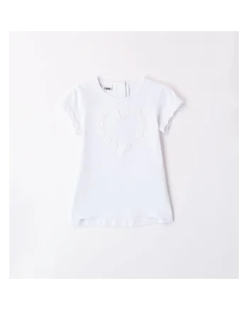 Tricou oversize cu imprimeu pentru fete,  4.8743, Alb, Alb