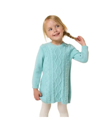 Rochie din tricot pentru fete,  4.A577