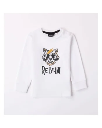 Bluza cu imprimeu pentru baieti,  0.7039, Alb
