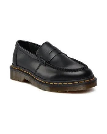 Mocasini dama Dr Martens Penton, negru, piele,
