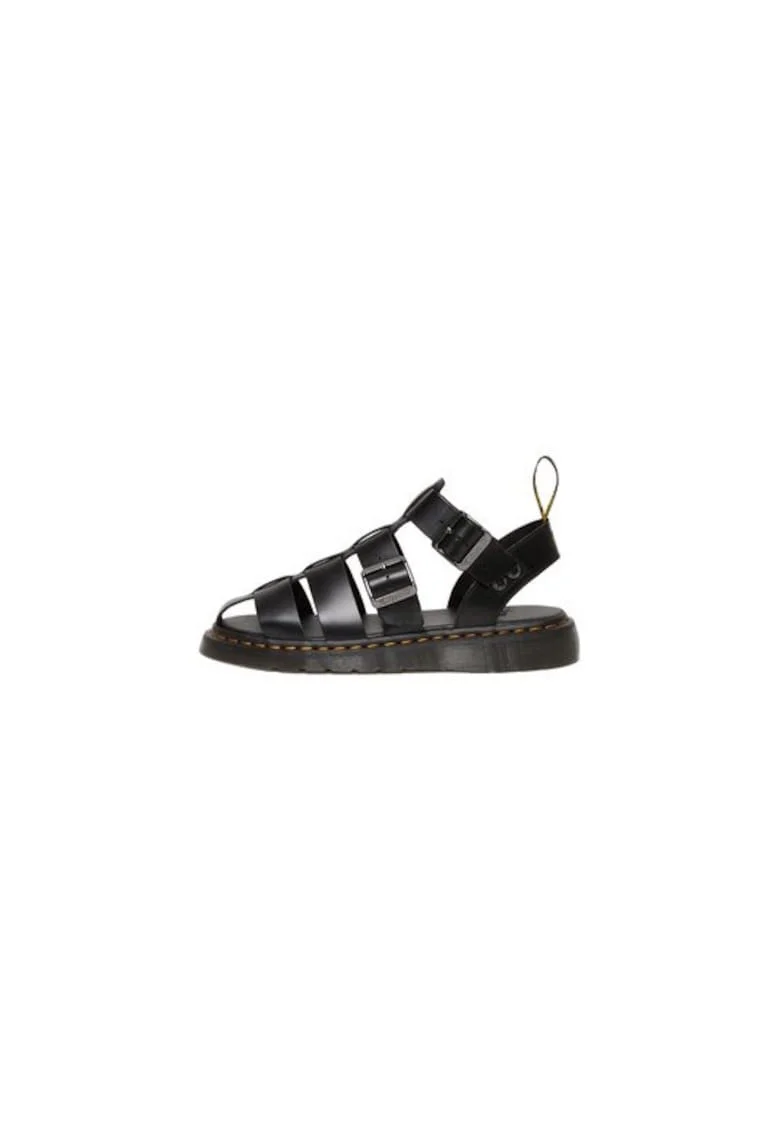 Sandale dama Dr Martens, 302620500, Piele naturala, Negru, Negru