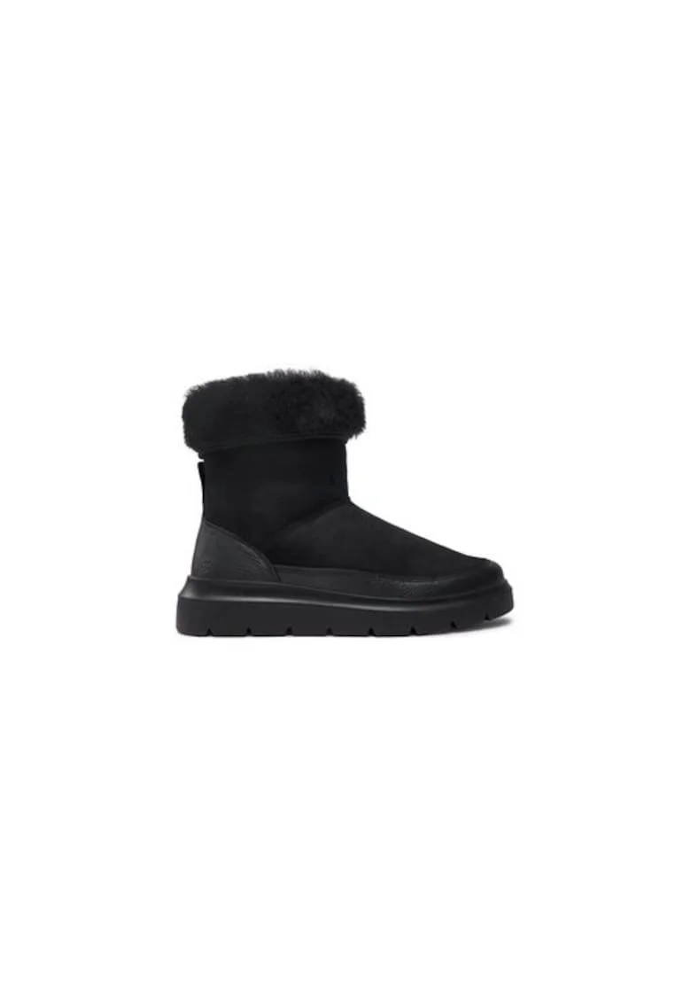 Ghete dama  304341045, Piele naturala, Negru, Negru