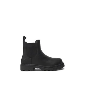 Ghete baieti  304341595, Piele naturala, Negru, Negru