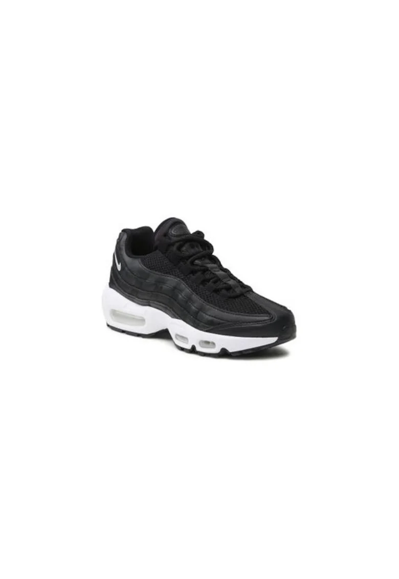 Pantofi sport dama  302927395, Piele naturala, 40.5 EU, Negru