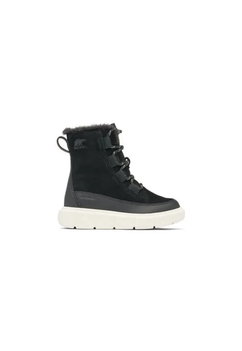 Ghete fete  304096471, Piele naturala, Negru, Negru