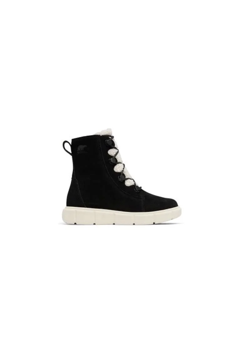 Ghete dama  304095863, Piele naturala, 36 EU, Negru