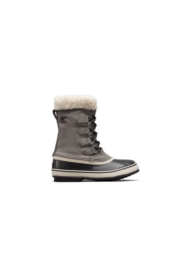 Ghete dama  304096242, Piele naturala, Gri, Gri