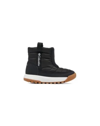 Ghete copii  Snowtrot Mid, negru, 38, textil
