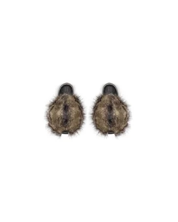 Ghete dama  304097355, Piele naturala, Negru, Negru