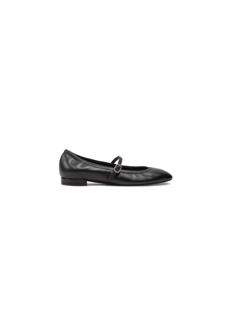 Balerini  304381775, Piele naturala, Negru, Negru