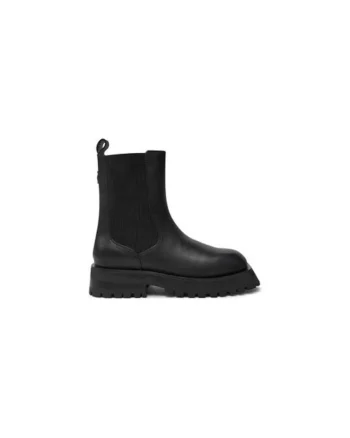 Ghete dama  304486838, Piele naturala, Negru, Negru