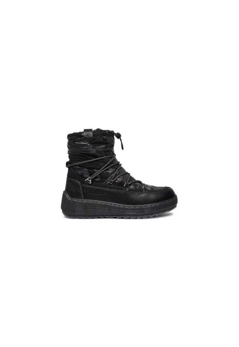 Ghete dama  304343049, Piele ecologica, Negru, Negru