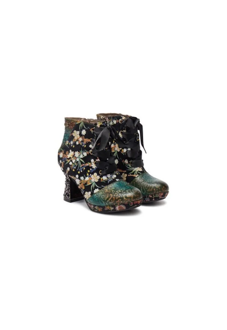 Ghete dama  304356353, Piele naturala, Verde, Verde