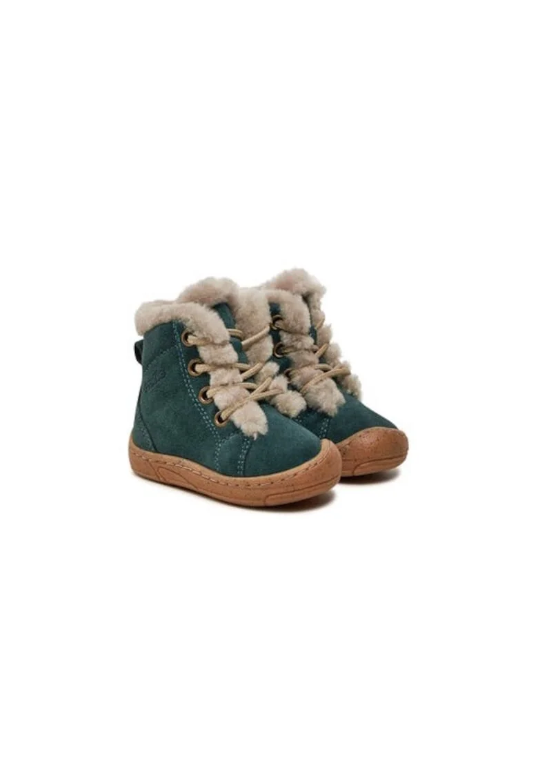 Ghete fete  304390340, Piele naturala, Albastru, Albastru