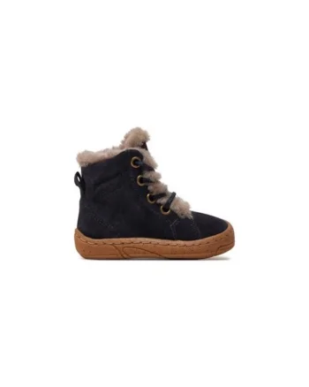 Ghete fete  304390326, Piele naturala, Albastru, Albastru