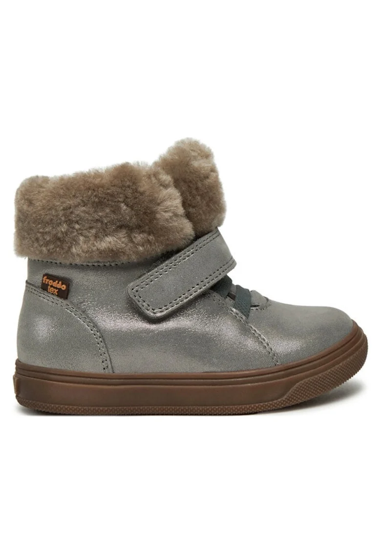 Ghete fete  304390692, Piele naturala, Gri, Gri