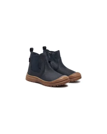Ghete baieti  304390128, Piele naturala, Albastru, Albastru