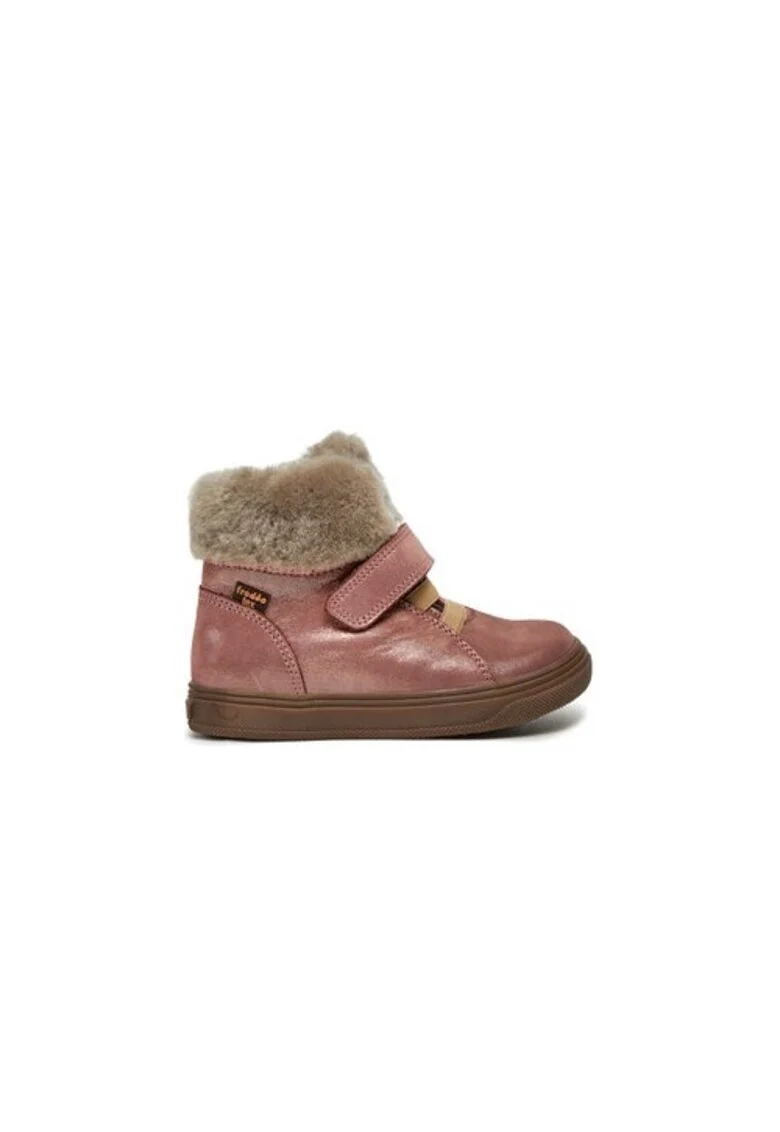 Ghete fete  304390678, Piele naturala, 26 EU, Roz