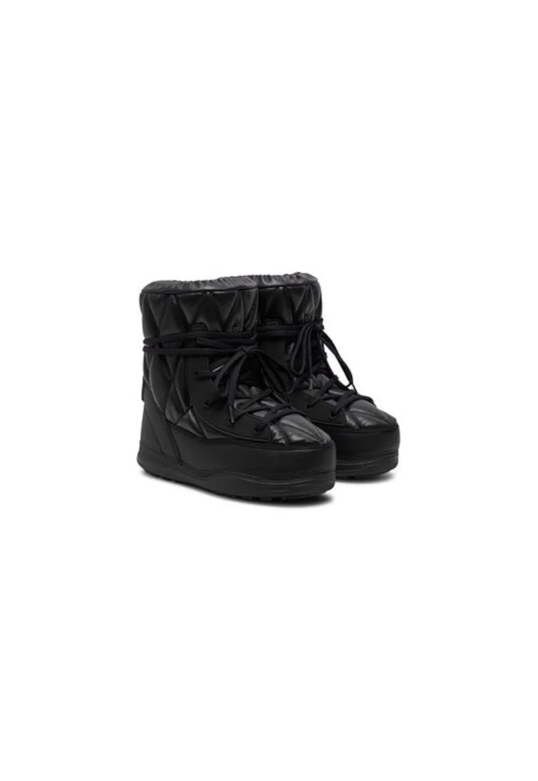 Ghete dama  304245596, Piele naturala, Negru, Negru