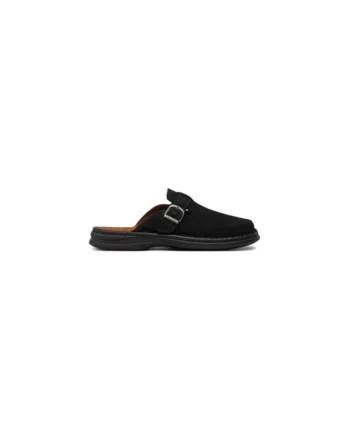 Papuci barbati  304276156, Piele naturala, Negru, Negru