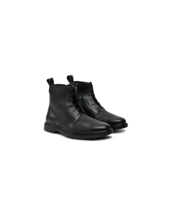 Ghete barbati  304261893, Piele naturala, Negru, Negru