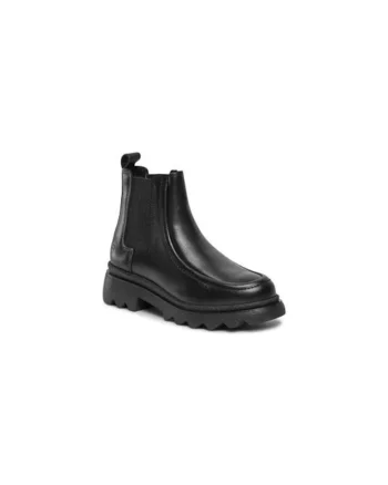 Ghete dama  303141943, Piele naturala, Negru, Negru