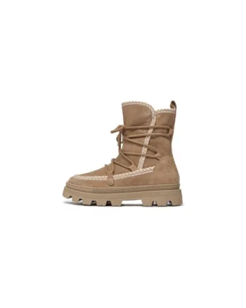 Ghete dama  303142919, Piele naturala, Bej, Bej
