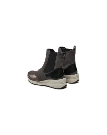 Ghete dama  304121104, Piele ecologica, Gri, Gri