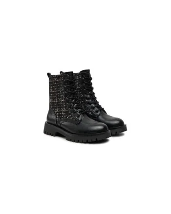 Ghete dama  304293382, Piele ecologica, Negru, Negru