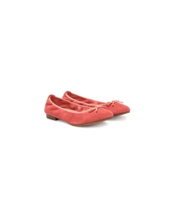 Balerini  304652424, Piele naturala, Rosu, Rosu