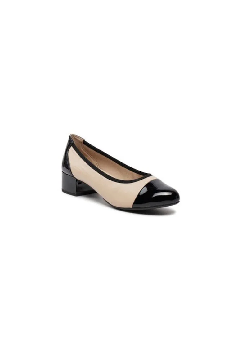 Pantofi dama  Piele naturala, Bej, Bej