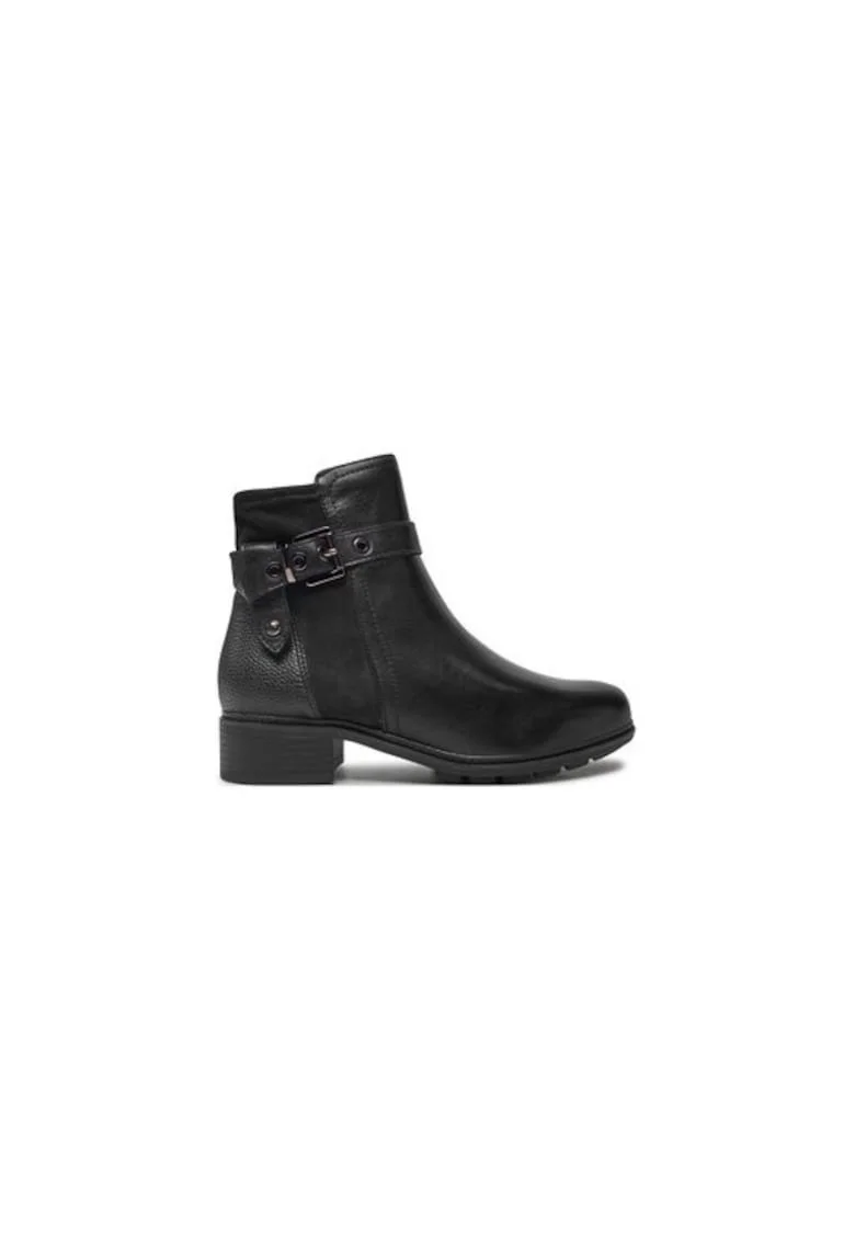 Ghete dama  305191540, Piele naturala, Negru, Negru