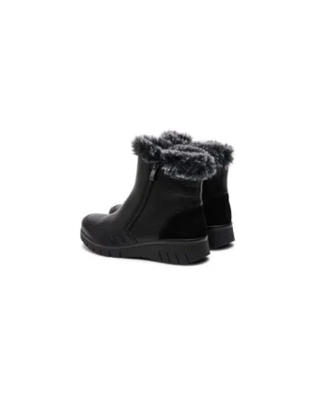 Ghete dama  304317385, Piele naturala, Negru, Negru