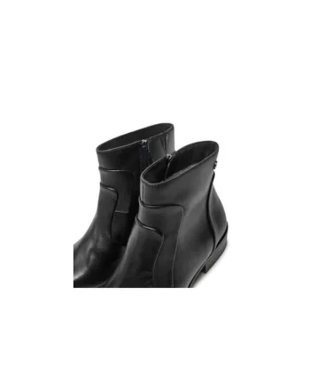 Ghete dama  304317293, Piele ecologica, 37.5 EU, Negru