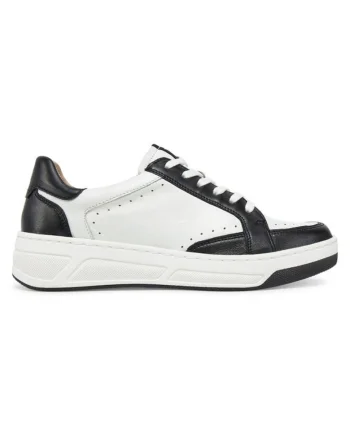 Pantofi sport dama  304664052, Piele naturala, Alb, Alb