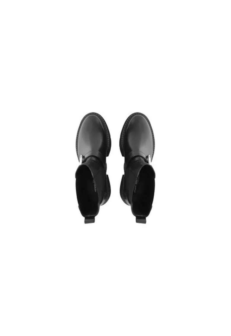 Ghete dama  304374937, Piele naturala, Negru, Negru