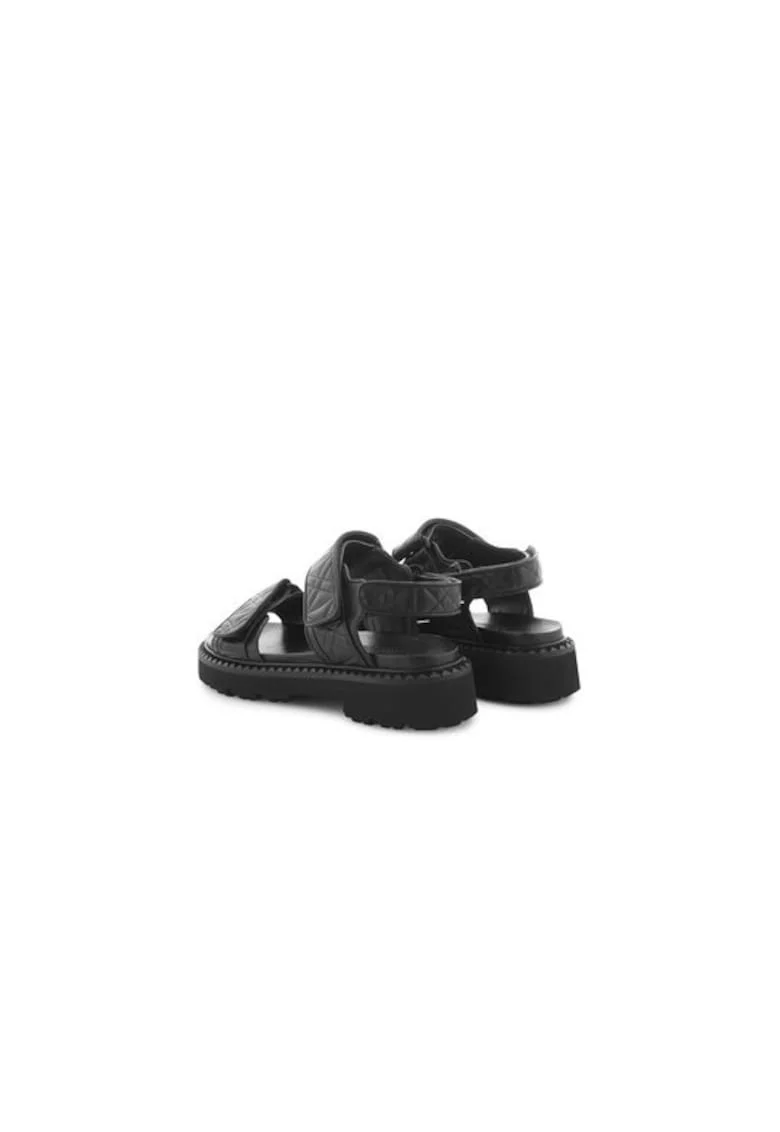 Sandale dama  304878831, Piele naturala, Negru, Negru