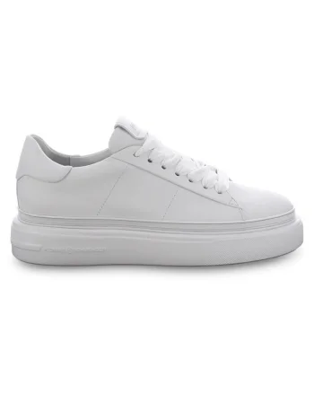 Pantofi sport dama  304878794, Piele naturala, Alb, Alb