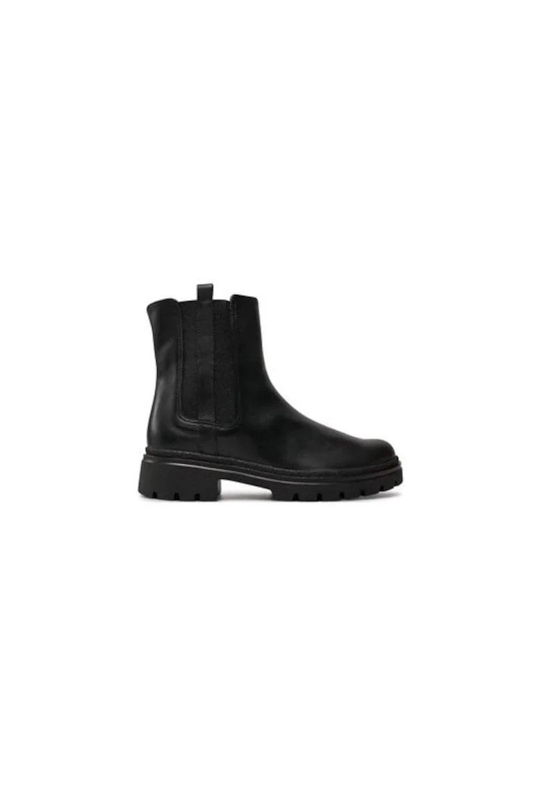 Ghete dama  304338533, Piele naturala, Negru, Negru