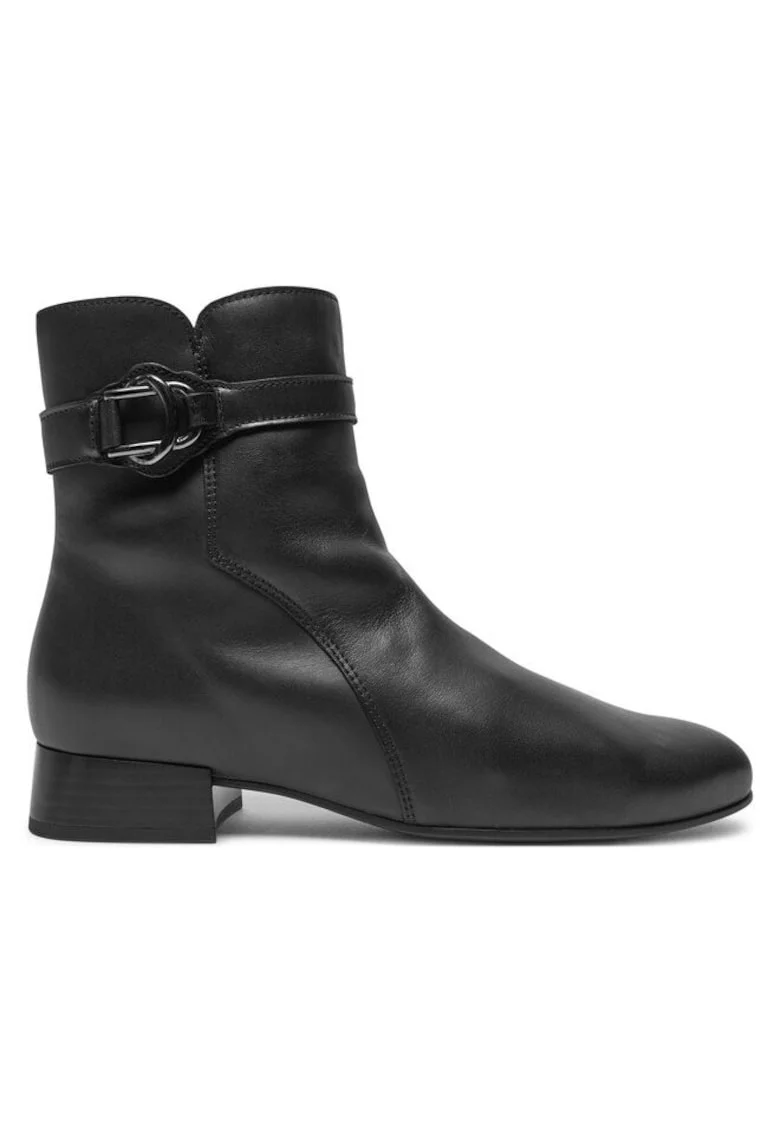 Ghete dama  304338939, Piele naturala, Negru, Negru