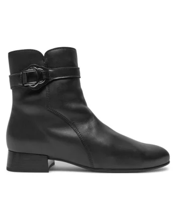 Ghete dama  304338939, Piele naturala, Negru, Negru