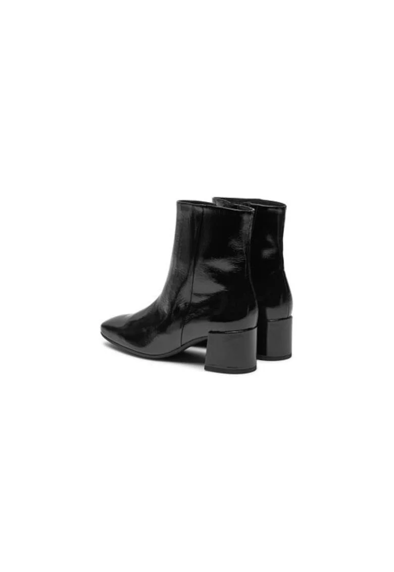 Ghete dama  304338717, Piele ecologica, Negru, Negru