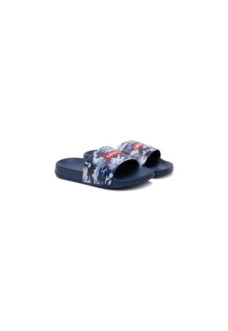 Papuci copii Levi S, 305347497, Sintetic, Albastru, Albastru