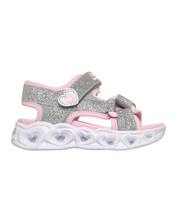Sneakers, Sandale S Lights-Heart, Roz deschis/Argintiu