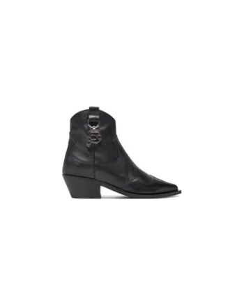 Ghete dama  305061539, Piele naturala, Negru, Negru