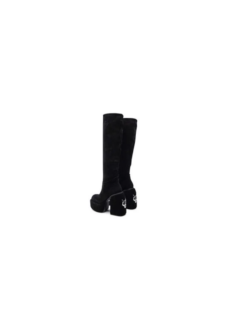 Cizme dama  304936241, Piele naturala, Negru, Negru
