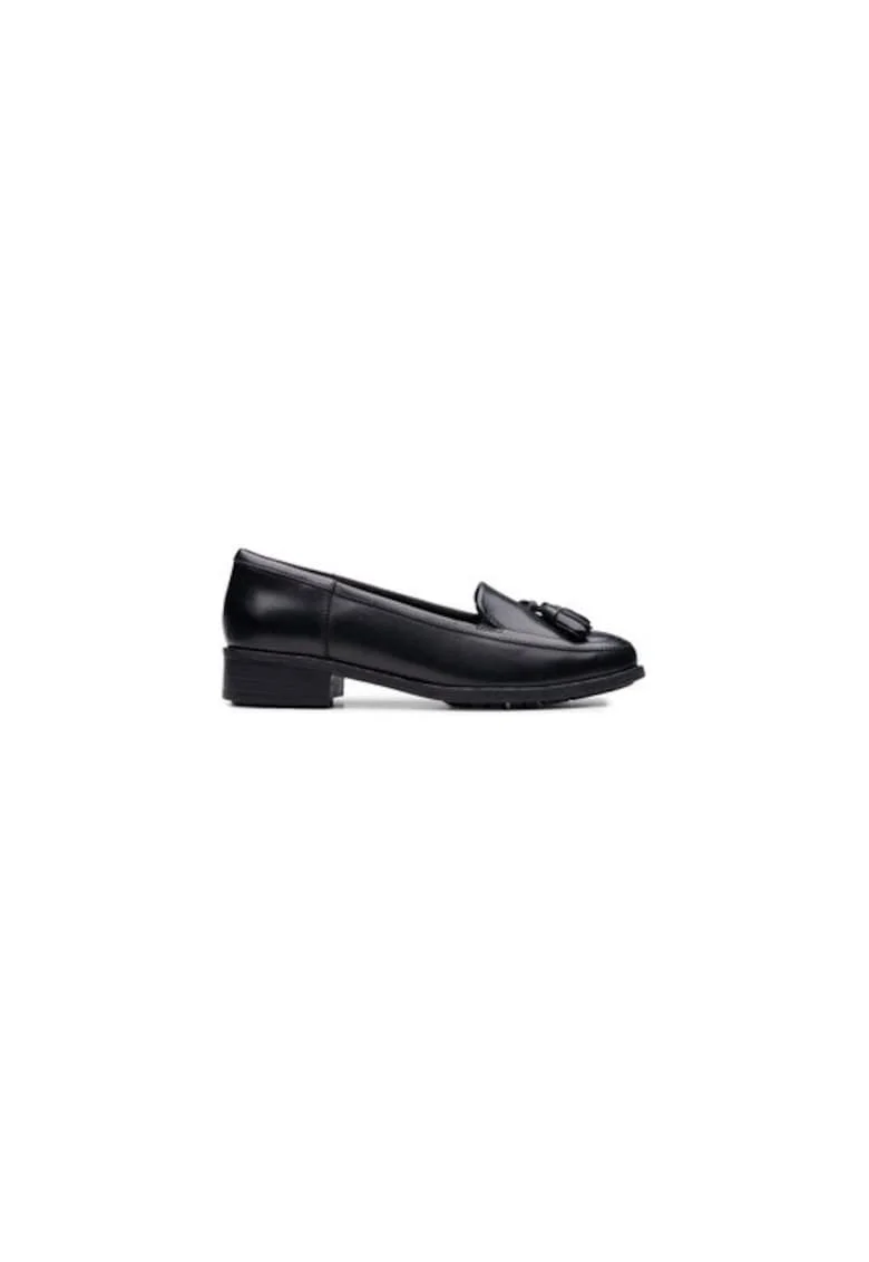 Mocasini dama  304163340, Piele naturala, Negru, Negru