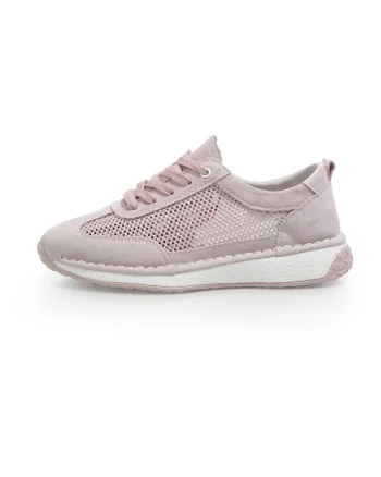 Pantofi Sport  Active 250414 din piele naturala Roz